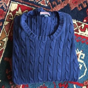 Vineyard Vine men's cotton cable knit sweater